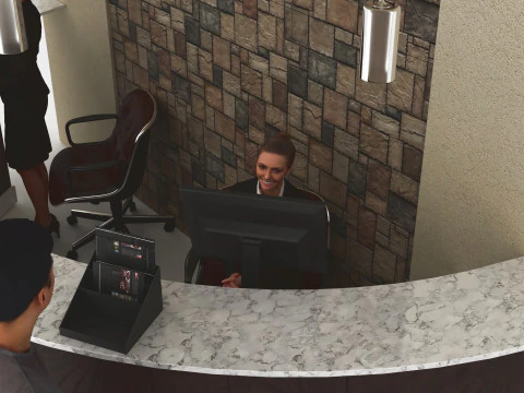 Reception 3D Model