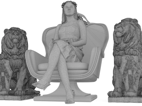 Empress 3D Model