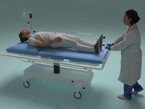 Emergency Assistance 3D Model