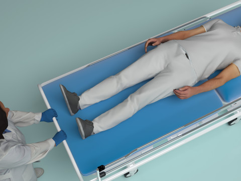 緊急援助 3Dモデル