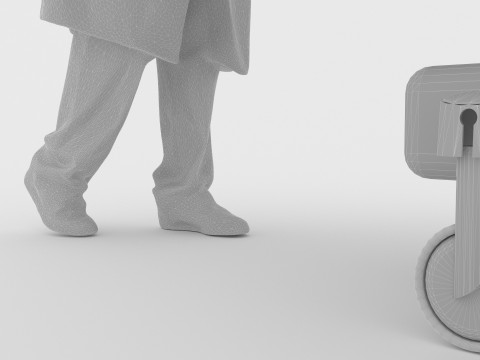 緊急援助 3Dモデル