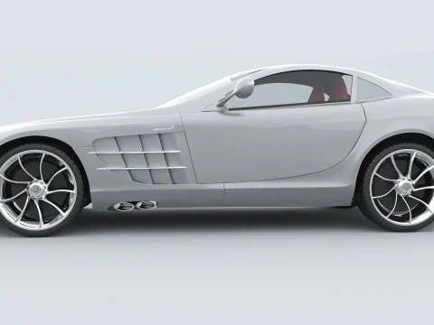 Mercedes-Benz SLR McLaren 3D Model