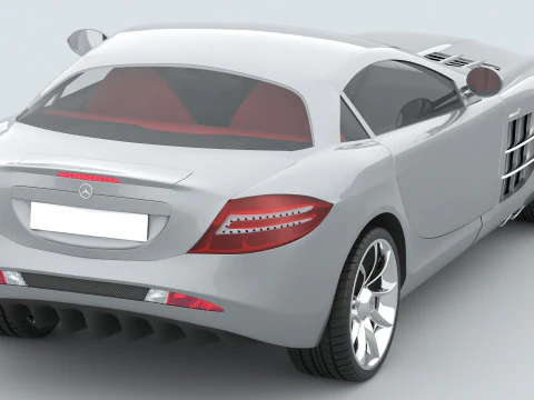 Mercedes-Benz SLR McLaren 3D Model