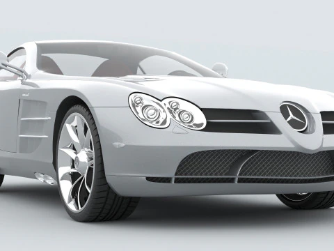 Mercedes-Benz SLR McLaren 3D Model