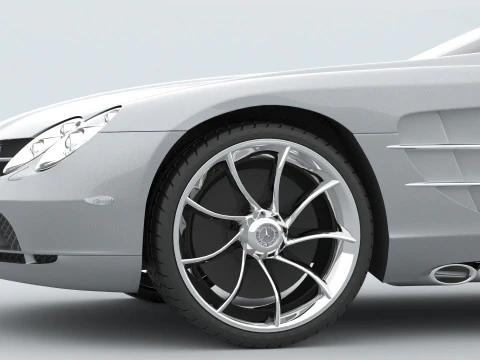 Mercedes-Benz SLR McLaren 3D Model