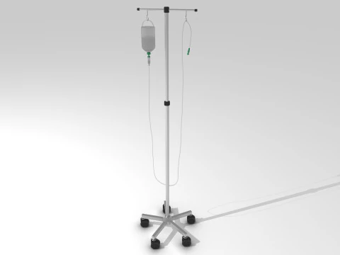Serum Injection 3D Model