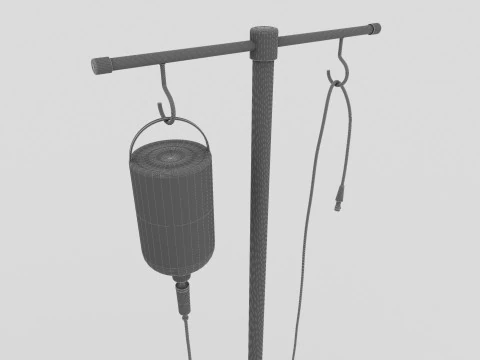 Serum Injection 3D Model