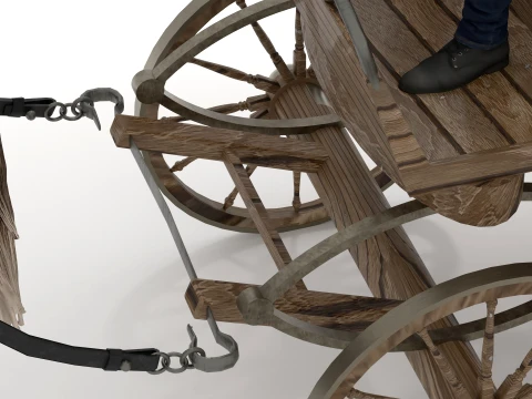 Fiacre 3D Model