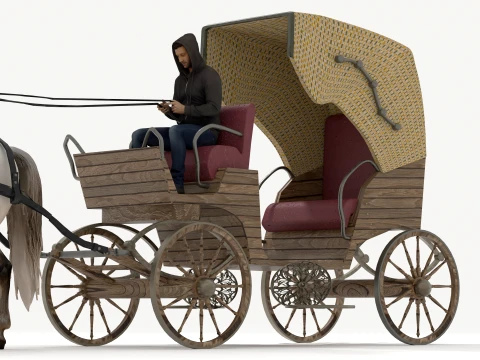 Fiacre 3D Model