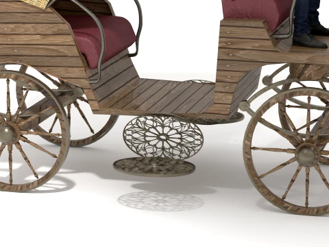 Fiacre 3D Model