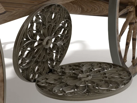Fiacre 3D Model