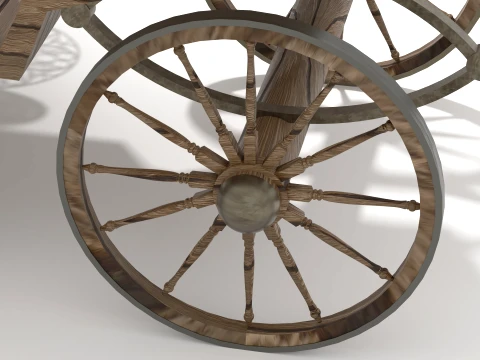 Fiacre 3D Model