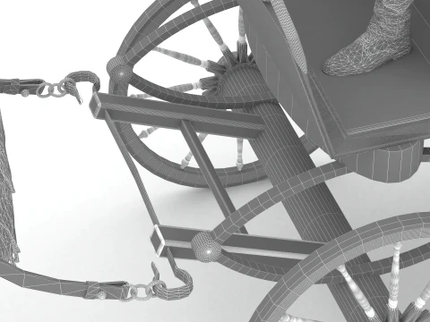 Fiacre 3D Model