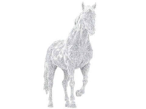 Arabian Horse 3D Model