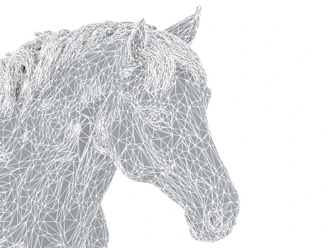Arabian Horse 3D Model