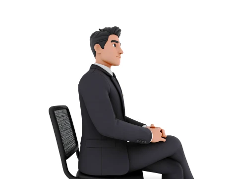 Stylized Manager 3D Model