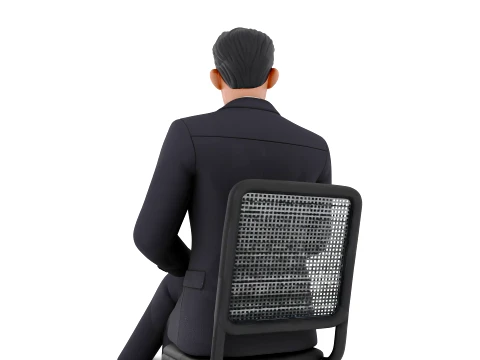 Stylized Manager 3D Model