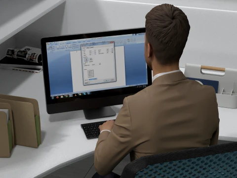 Office 3D Model