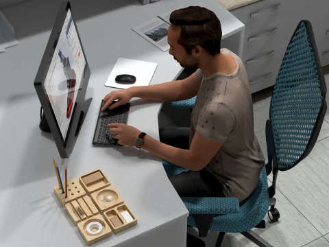 Office 3D Model