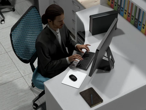 Office 3D Model