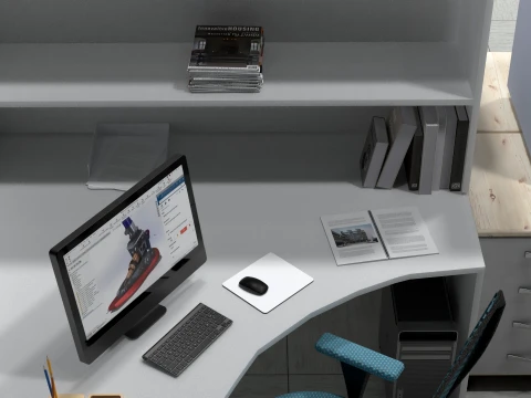 Office 3D Model