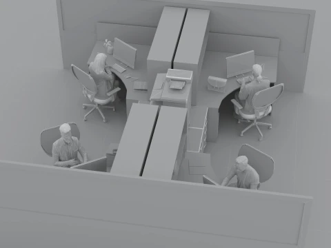 Office 3D Model