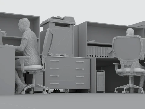 Office 3D Model