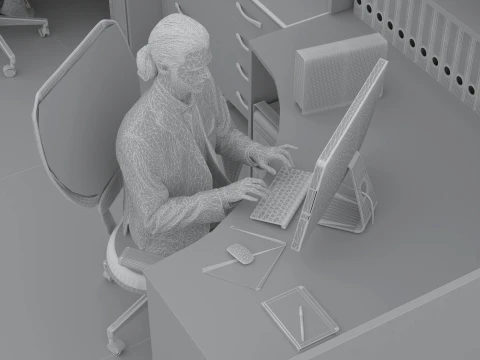Office 3D Model