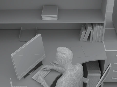 Office 3D Model