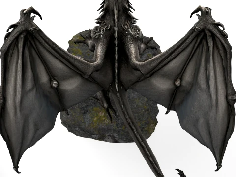 Black Dragon 3D Model
