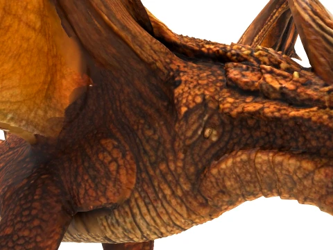 Desert Dragon 3D Model