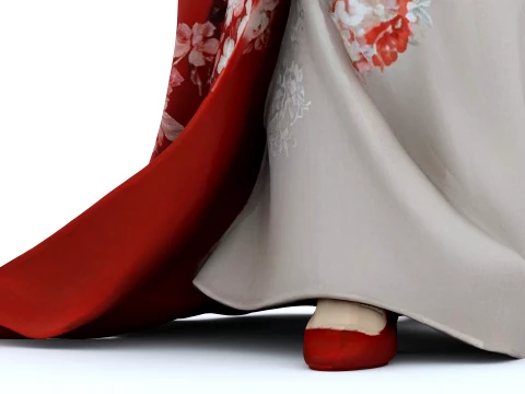 Geisha Modèle 3D