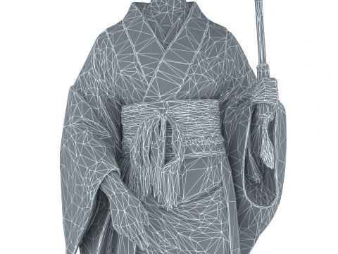 Geisha Modèle 3D