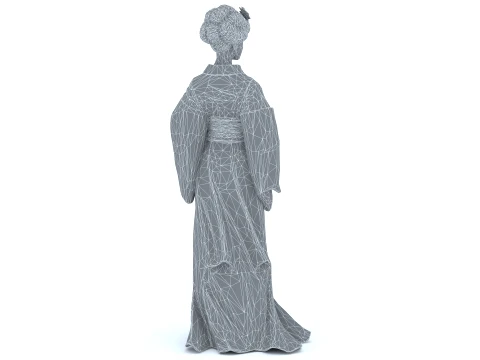 Geisha Modèle 3D