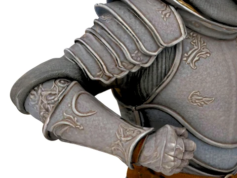 Medieval Knight 3D Model