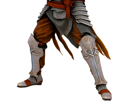 Medieval Knight 3D Model