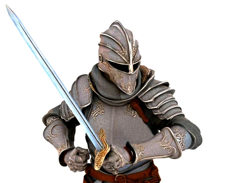 Medieval Knight 3D Model