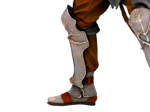 Medieval Knight 3D Model