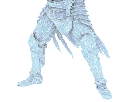 Medieval Knight 3D Model