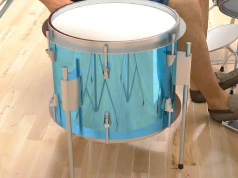Drummer 2 3D Model