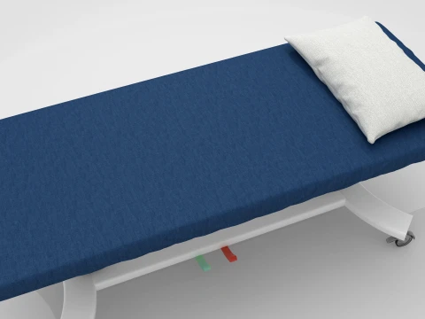 Exam Stretcher 3D Model