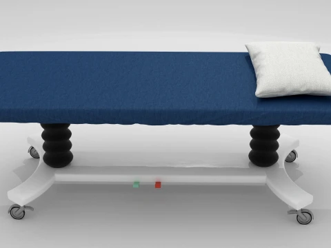 Exam Stretcher 3D Model