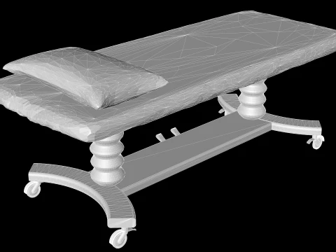 Exam Stretcher 3D Model