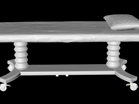 Exam Stretcher 3D Model