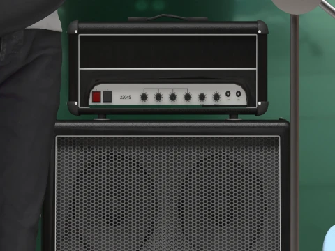 Musician 3D Model