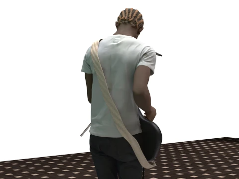 Musician 3D Model