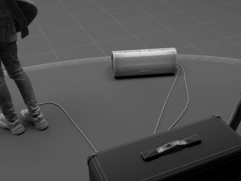Musician 3D Model