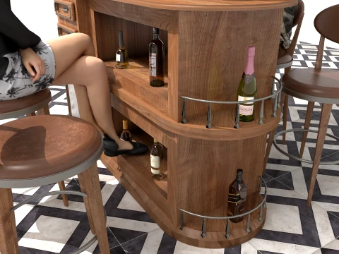 Happy Friendship 3D Model