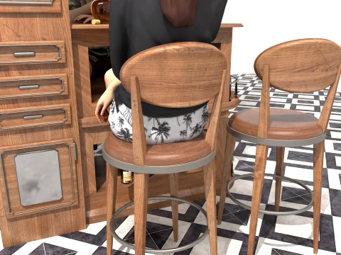 Happy Friendship 3D Model