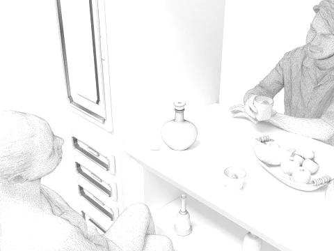 Happy Friendship 3D Model